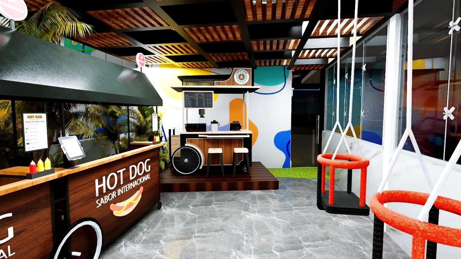 Snacks y café